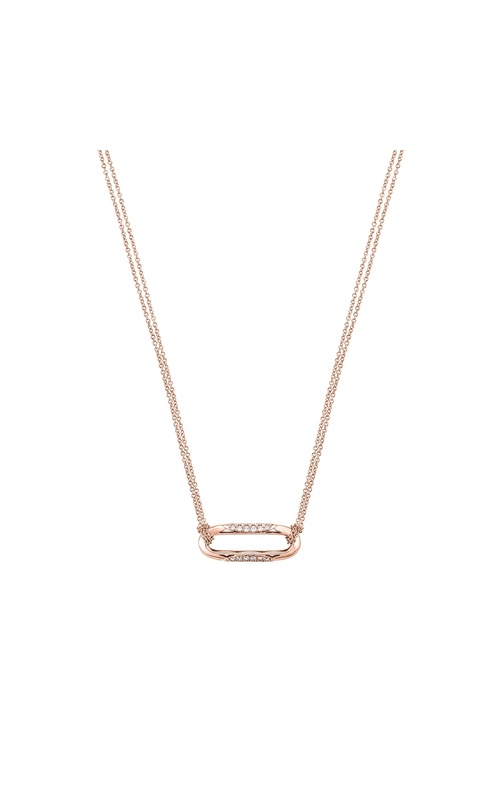 Link Pendant, Diamond Link Pendant, Diamond