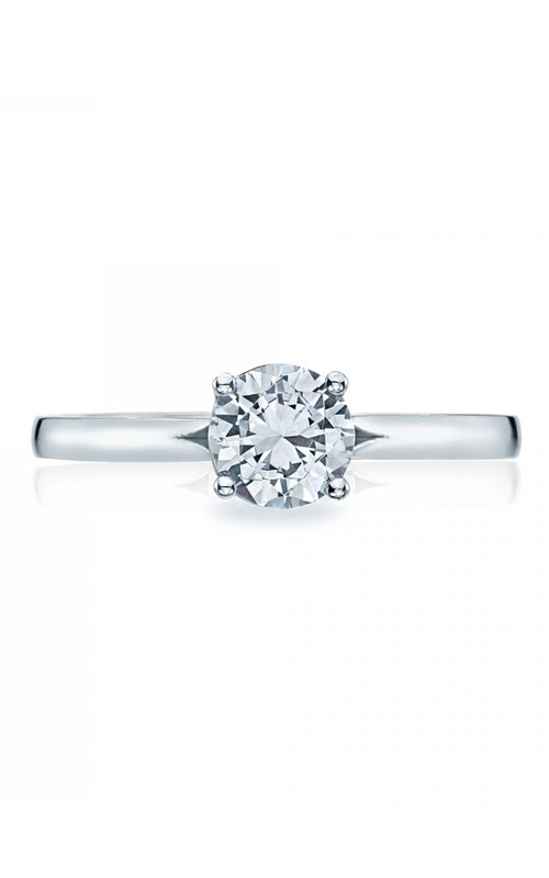 TACORI Sculpted Crescent Solitaire Round Engagement Ring 50RD6