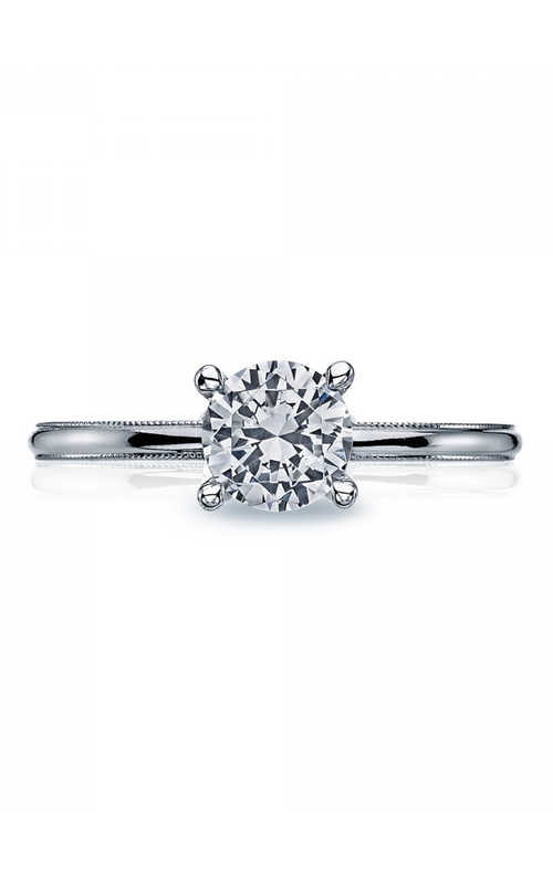 TACORI Sculpted Crescent Solitaire Round Engagement Ring 40-15RD6W