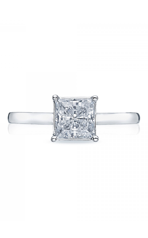 TACORI Sculpted Crescent Solitaire Princess Engagement Ring 50PR6W
