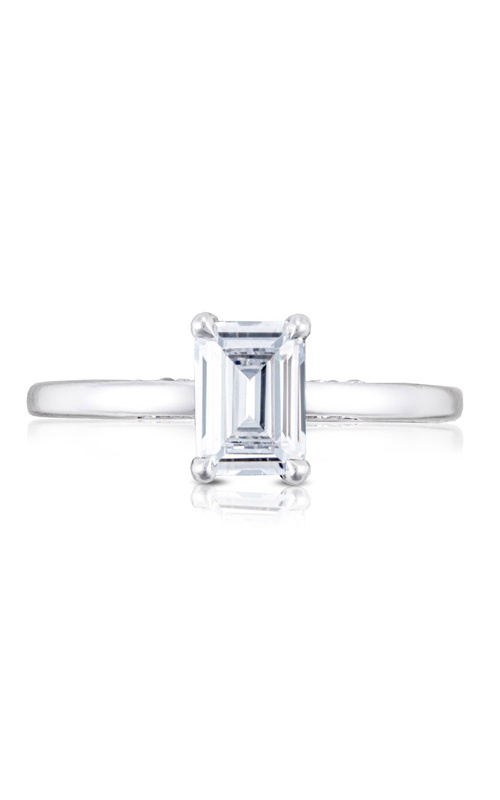 TACORI Simply TACORI Solitaire Emerald Engagement Ring 268815EC7X5W