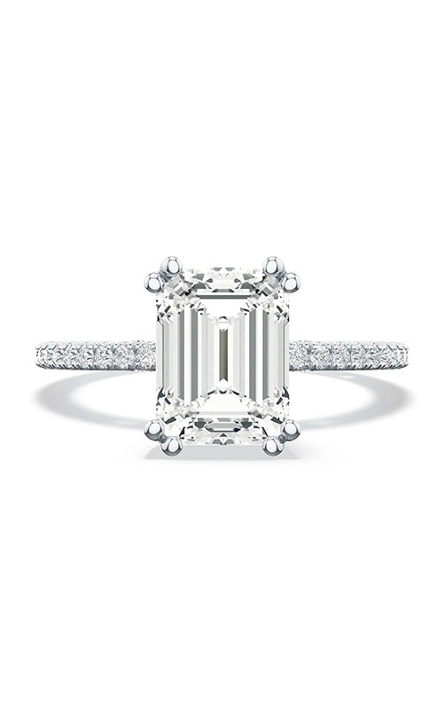 TACORI Simply TACORI Sidestone Emerald Engagement Ring 268315ec8x6
