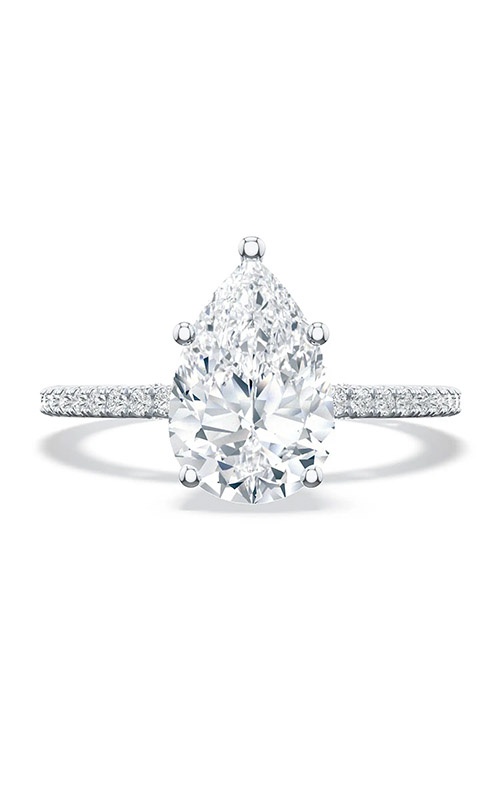 TACORI Simply TACORI Sidestone Pear Engagement Ring 268315ps10x7