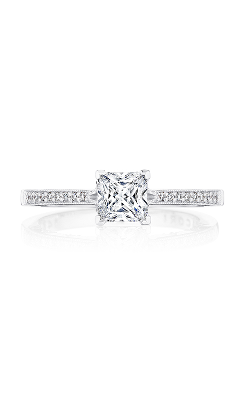 TACORI Coastal Crescent Sidestone Princess Engagement Ring P102PR5FW