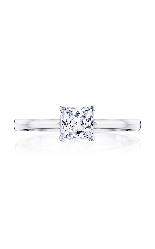 TACORI Coastal Crescent Solitaire Princess Engagement Ring P100PR5FW