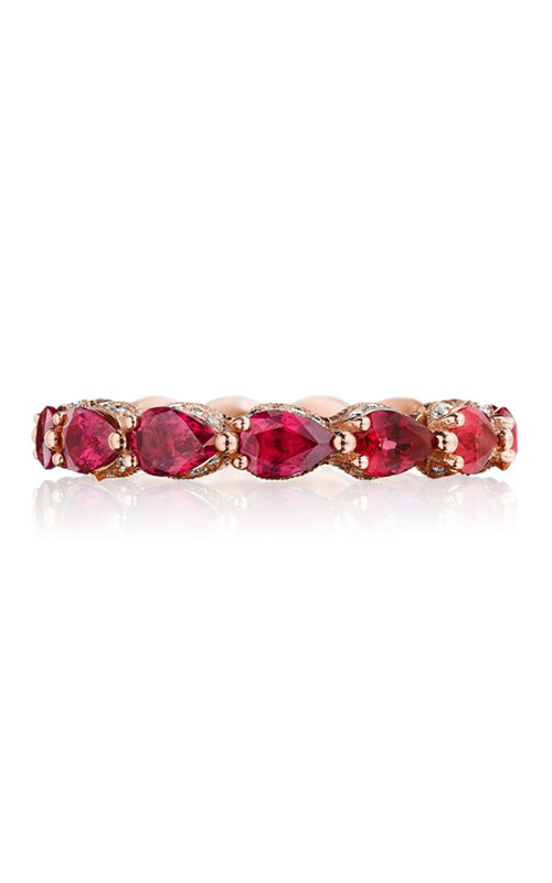 TACORI Classic Crescent and RoyalT  18K Rose Gold Wedding Band HT2642PK65RB