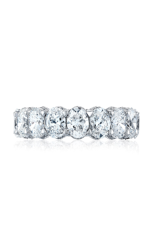 TACORI Classic Crescent and RoyalT  18K White Gold Wedding Band HT2639W65