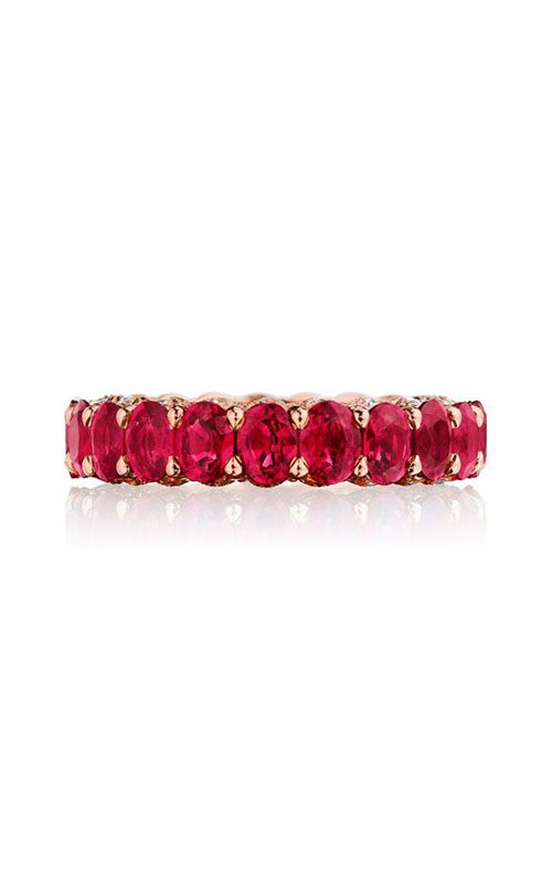 TACORI Classic Crescent and RoyalT  18K Rose Gold Wedding Band HT2636PK65R