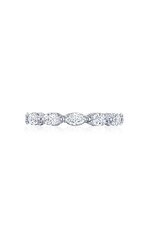 TACORI Classic Crescent and RoyalT  18K White Gold Wedding Band HT2660W65