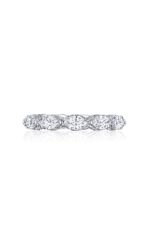 TACORI Classic Crescent and RoyalT  18K White Gold Wedding Band HT2661W65
