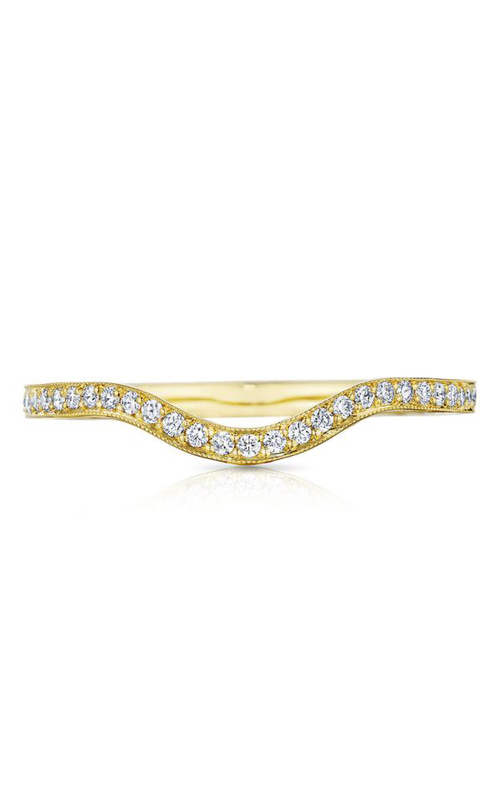 TACORI Sculpted Crescent  18K Yellow Gold Wedding Band 2664B12Y