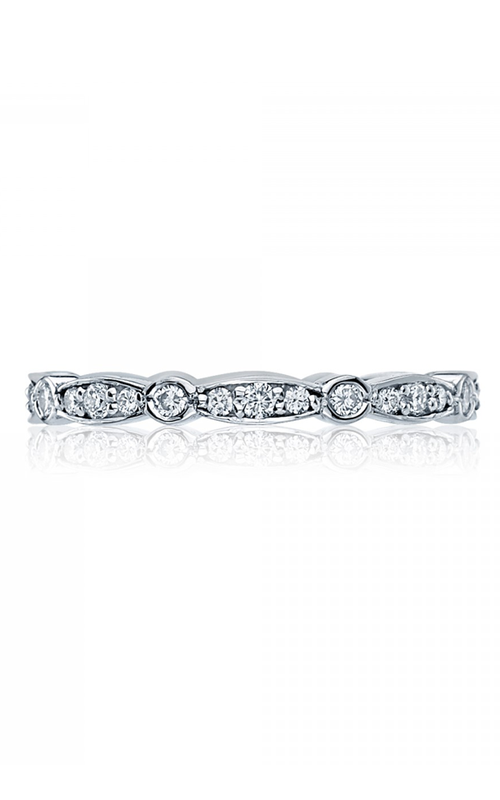 TACORI Sculpted Crescent  Platinum Wedding Band 47-2