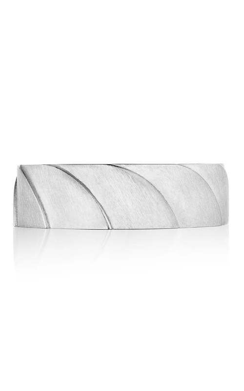 TACORI Geometric  18K White Gold Wedding Band 146-7WS