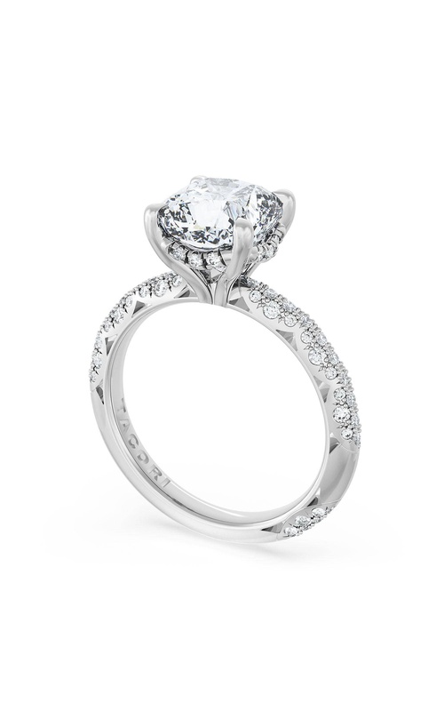 Cushion Bloom Engagement Ring