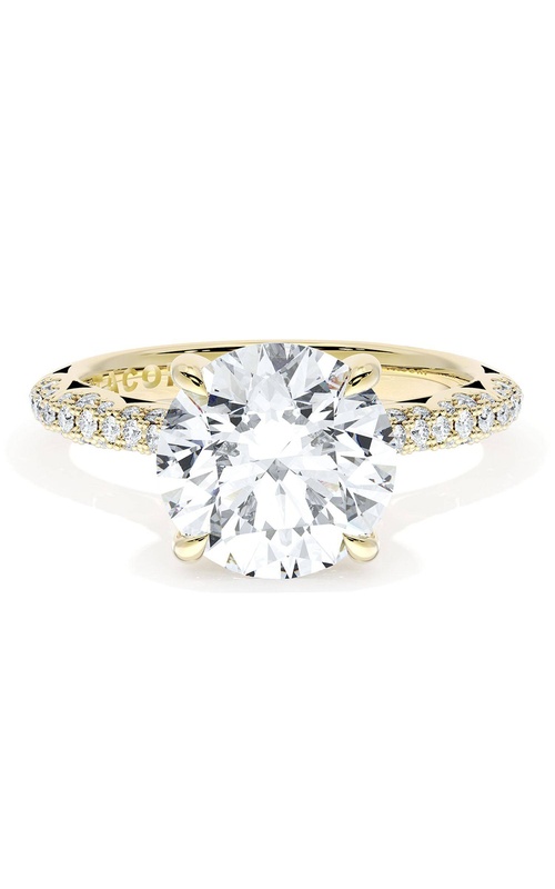 Round Bloom Engagement Ring