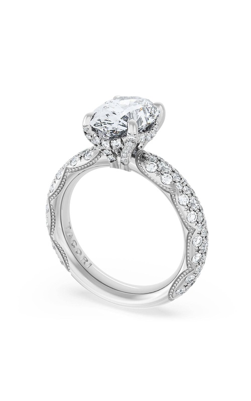 Oval Bloom Engagement Ring