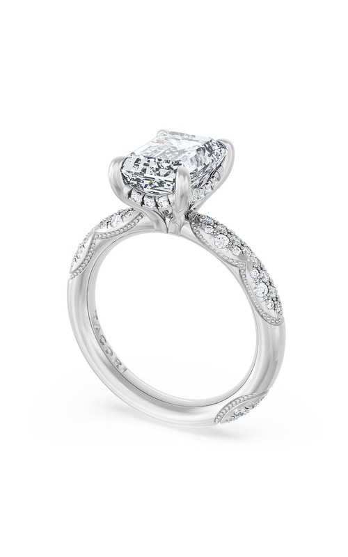 Emerald Bloom Engagement Ring