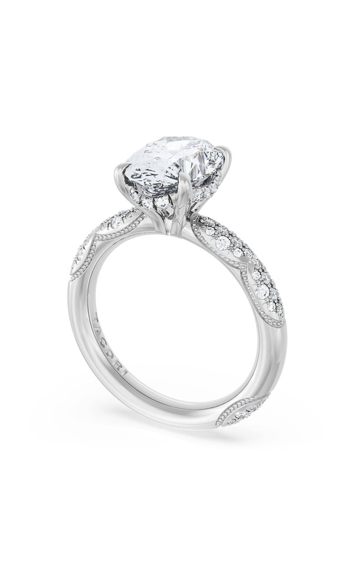 Oval Bloom Engagement Ring