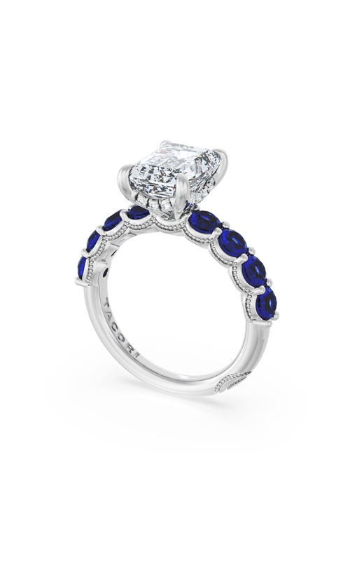 Emerald Solitaire Engagement Ring