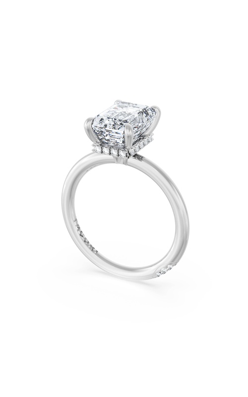 Emerald Solitaire Engagement Ring