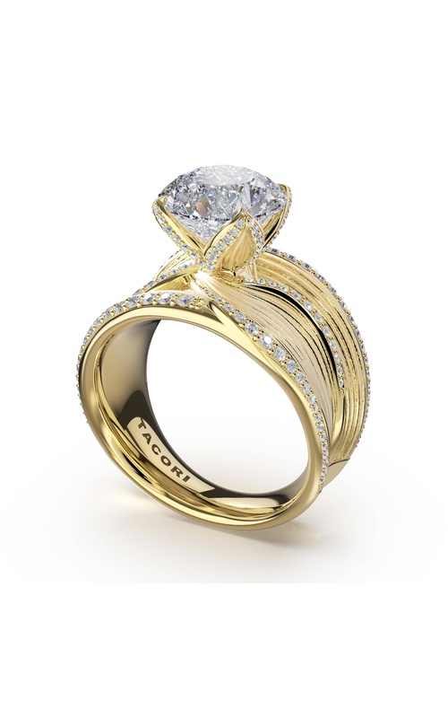 Tacori Sculpted Crescent Engagement Ring 448RD10Y