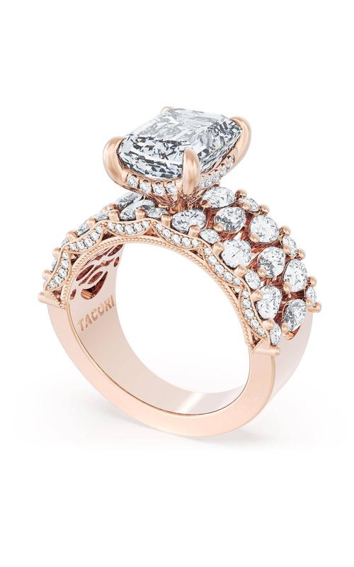 Tacori Classic Crescent Engagement Ring 21EC11X812FPK