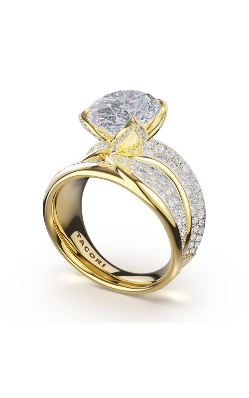 TACORI Sculpted Crescent Solitaire  Engagement Ring 467OV125X9Y