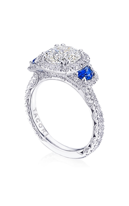 TACORI Petite Crescent Engagement Ring HT2679CU8BS
