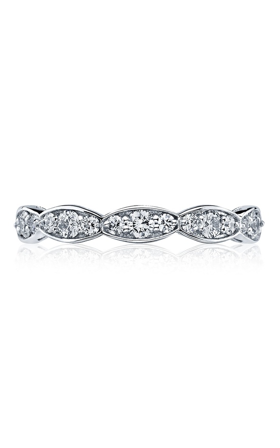 TACORI Sculpted Crescent Wedding Wedding Band 46-3ET