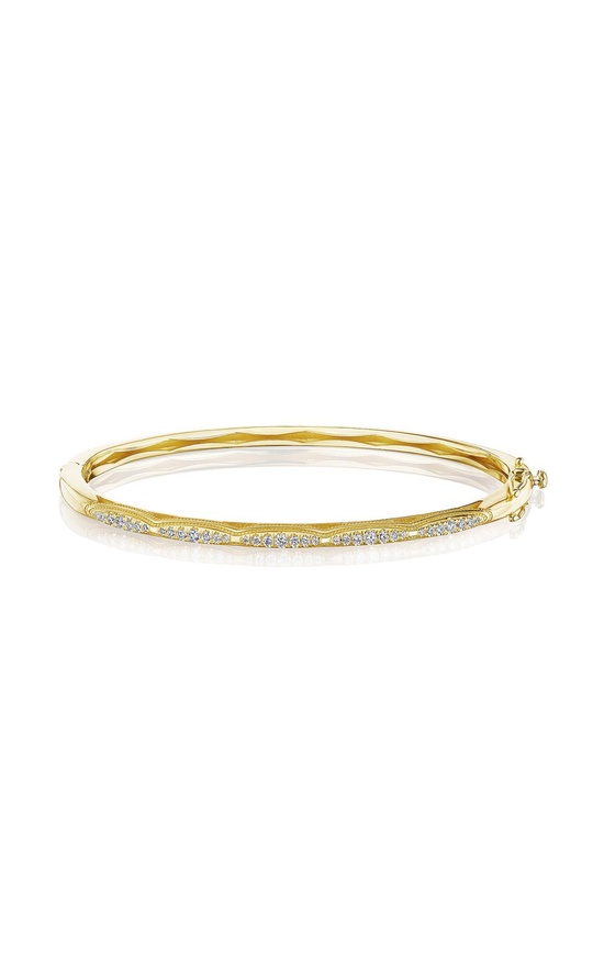 Bangle, Single Row Diamond, 3mm