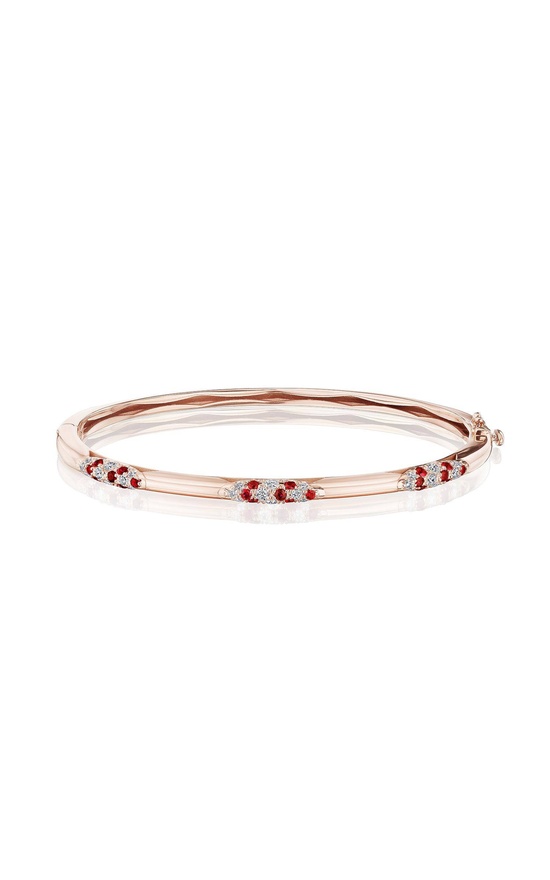 Bangle, Pulse Diamond & Ruby, 3.25mm