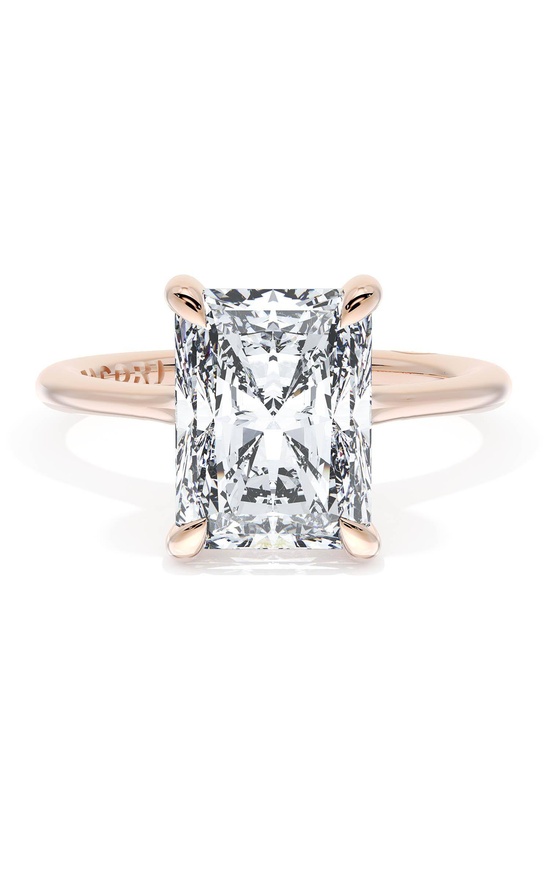 Radiant Solitaire Engagement Ring