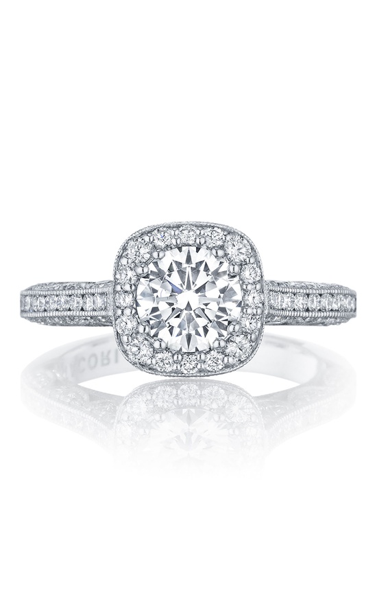 TACORI Classic Crescent Engagement Ring HT2550CU65