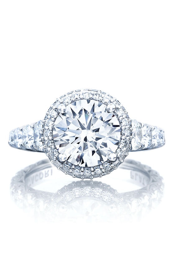 TACORI Petite Crescent,  RoyalT Engagement Ring HT2624RD85