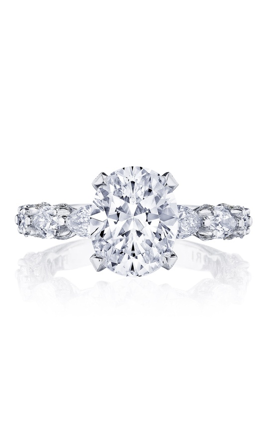 TACORI Classic Crescent,  RoyalT Engagement Ring HT2666OV10X8 TACORI Classic Crescent,  RoyalT Engagement Ring HT2666OV10X8