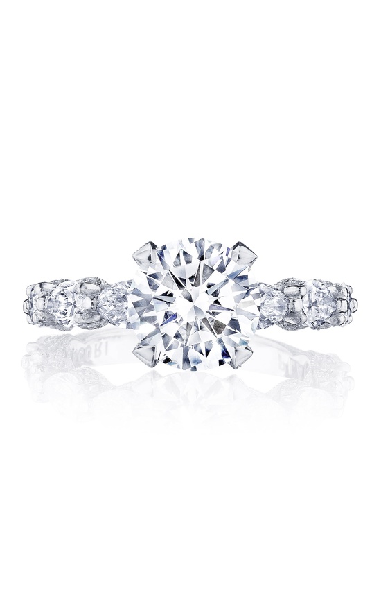 TACORI Classic Crescent,  RoyalT Engagement Ring HT2666RD85