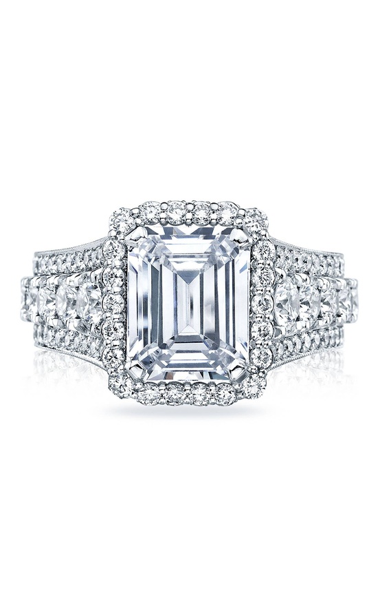 TACORI Classic Crescent,  RoyalT Engagement Ring HT2613EC10X8