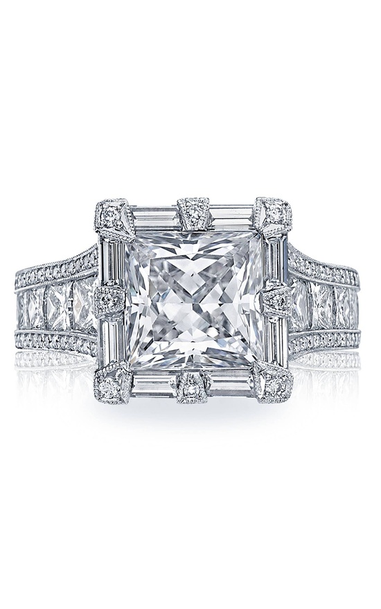 TACORI Classic Crescent,  RoyalT Engagement Ring HT2601PR85