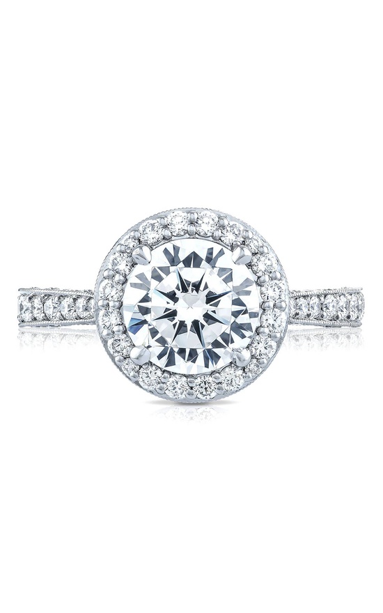 TACORI Classic Crescent,  RoyalT Engagement Ring HT2650RD8