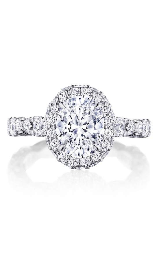 TACORI Petite Crescent,  RoyalT Engagement Ring HT2653OV9X7