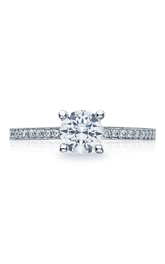 TACORI Sculpted Crescent Engagement Ring 41-15RD6