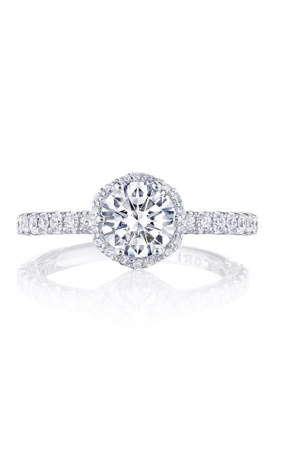 TACORI Petite Crescent Engagement Ring HT2572RD65W