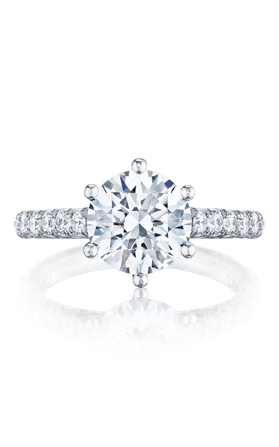 TACORI Petite Crescent Engagement Ring HT254625RD9