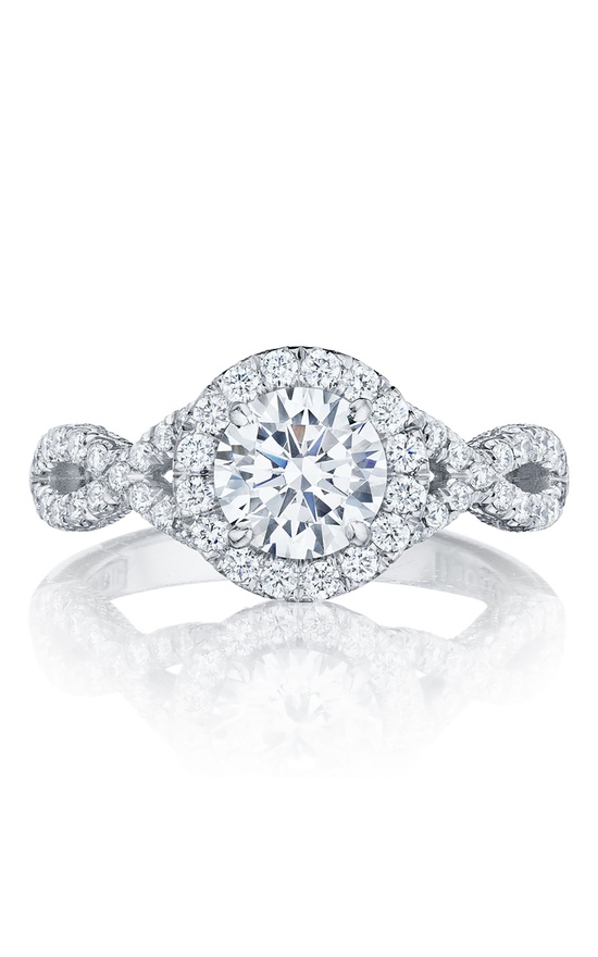 TACORI Petite Crescent Engagement Ring HT2549RD65