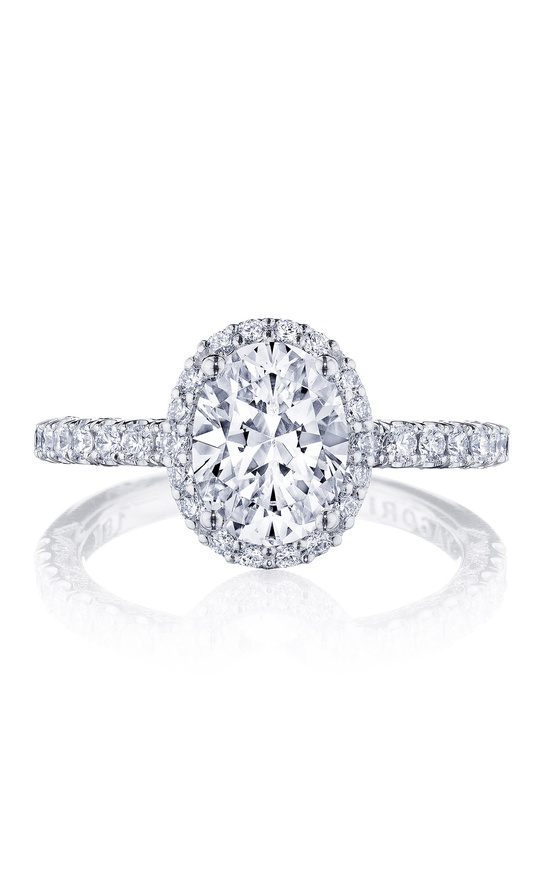 TACORI Petite Crescent Engagement Ring HT2572OV85X65W