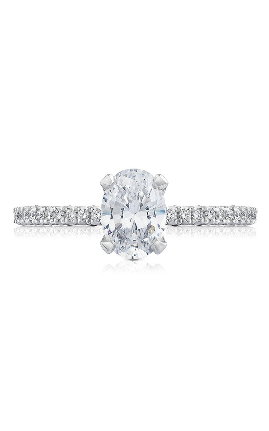TACORI Petite Crescent Engagement Ring HT254515OV75X55