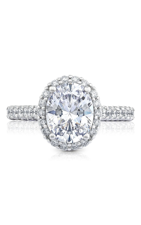 TACORI Petite Crescent Engagement Ring HT254725OV95X75