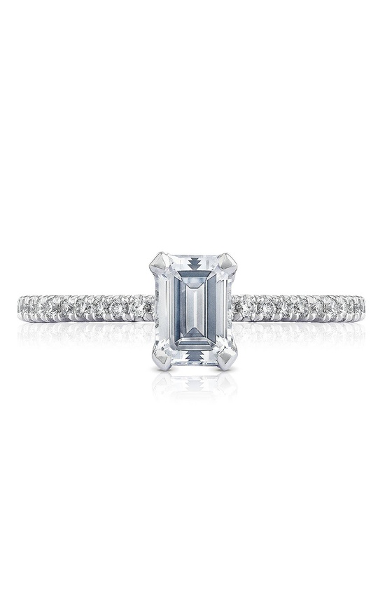 TACORI Petite Crescent Engagement Ring HT254515EC65X45