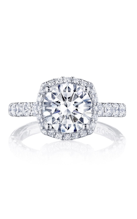 TACORI Petite Crescent Engagement Ring HT257225CU85W