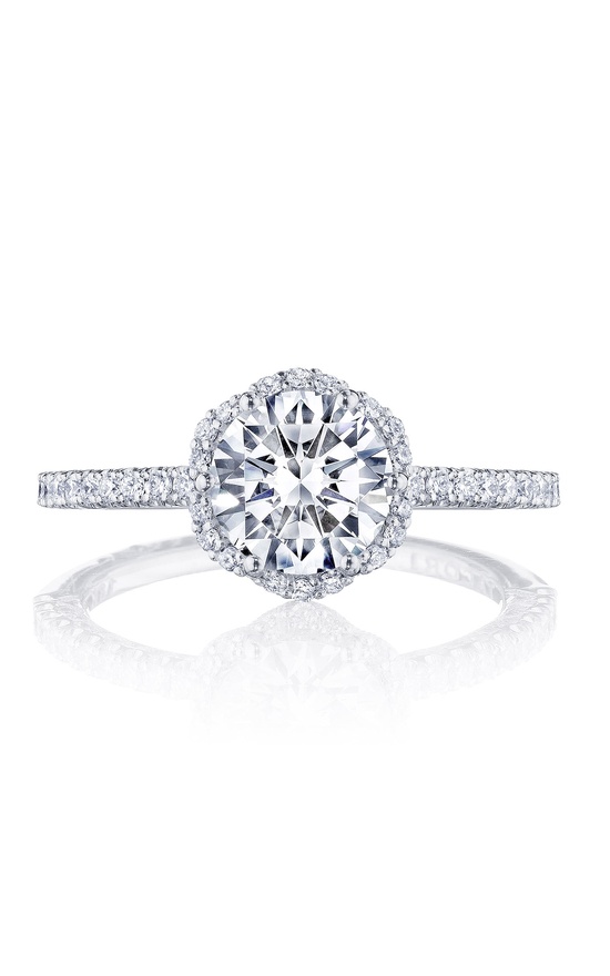 TACORI Petite Crescent Engagement Ring HT257215RD7W
